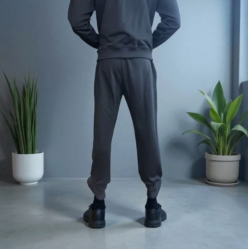 Empire Clothing – Black Reflective Track Pants